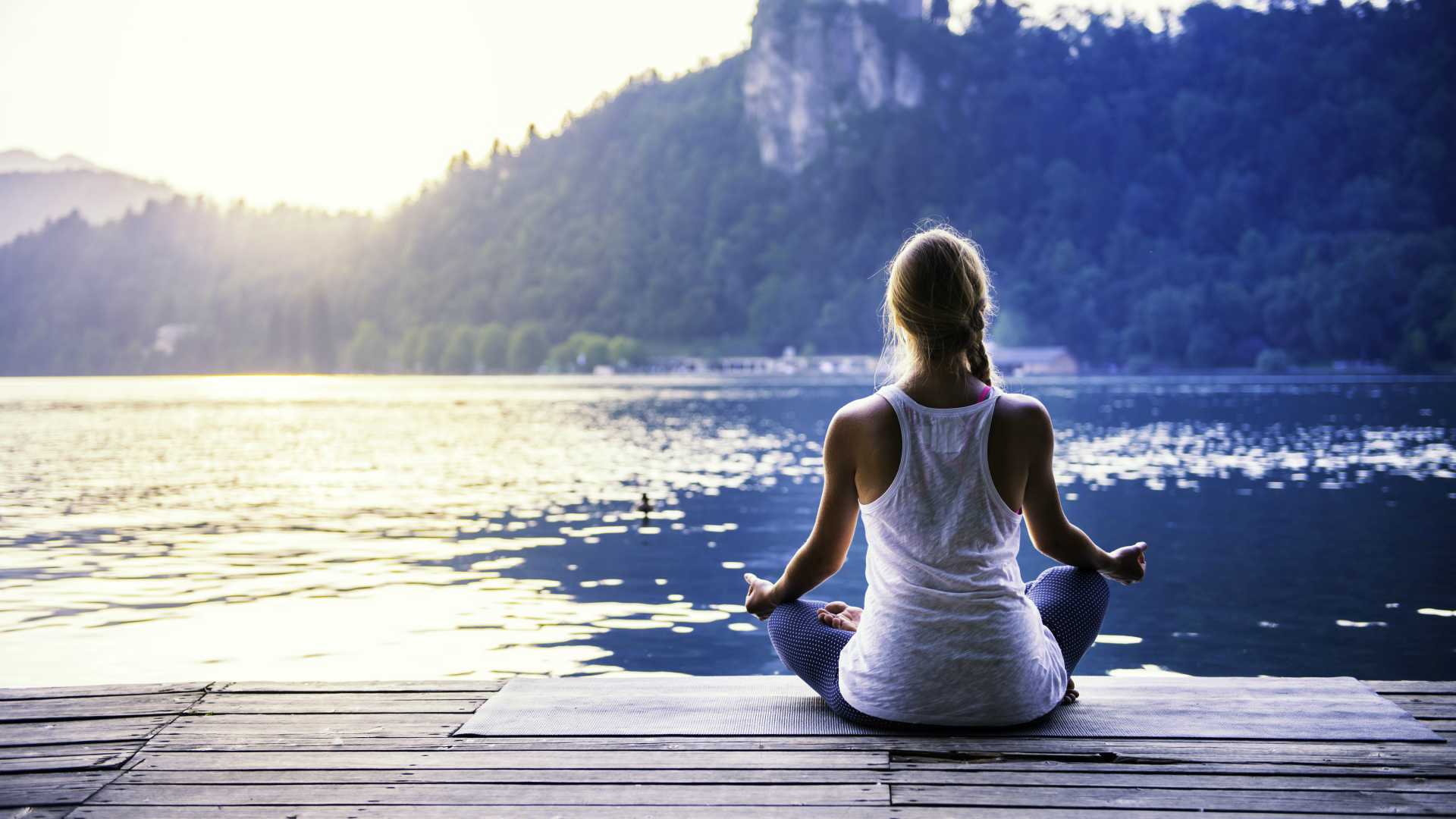 1920x1080 Meditation By The Lake .