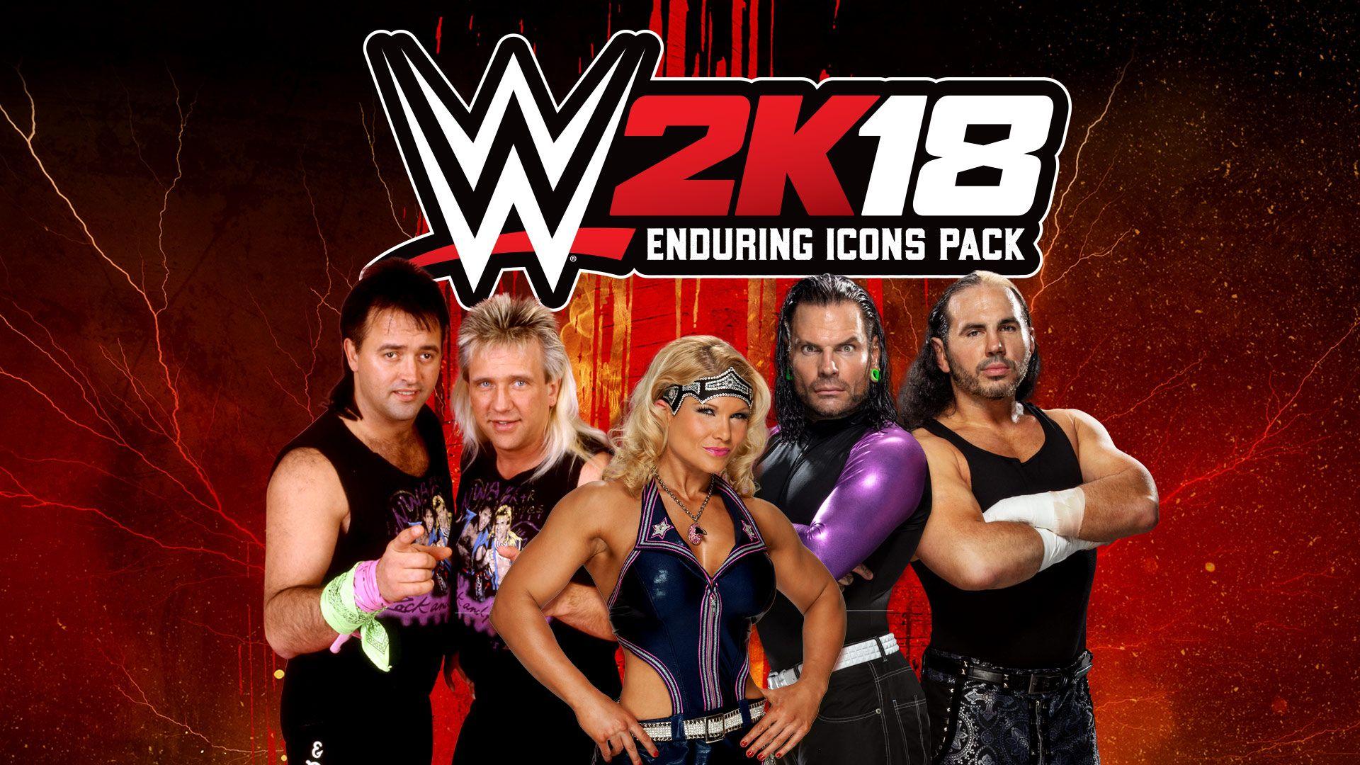 1920x1080 WWE 2K18 Enduring Icon Pack//Nintendo .ec.