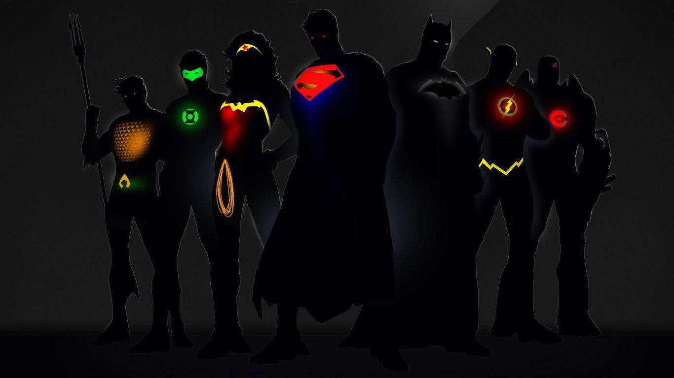 1366x768 Dc comics art Wallpaper .