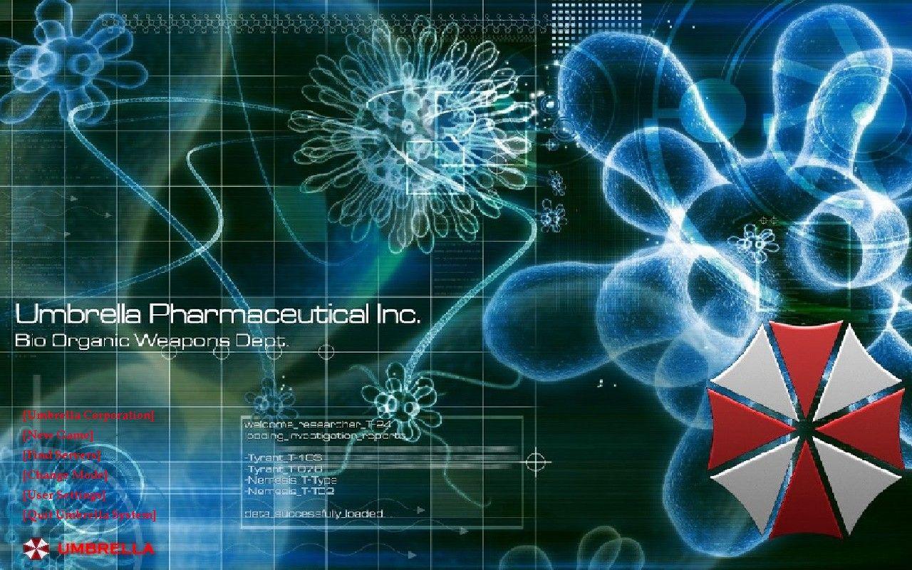 1280x800 Umbrella Corporation : BOWD. Counter Strike 1.6 GUI Mods