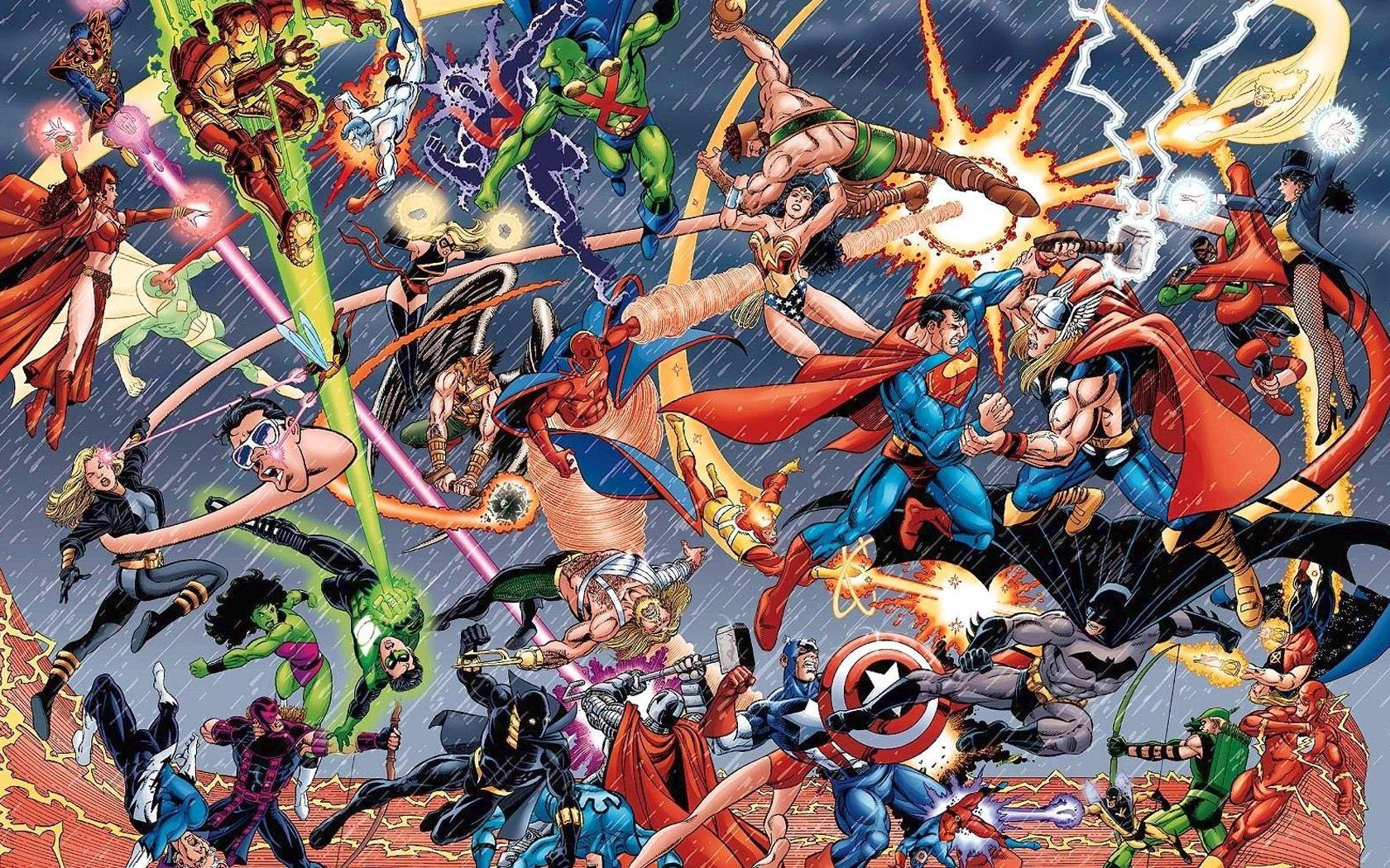 1680x1050 Marvel Vs Dc