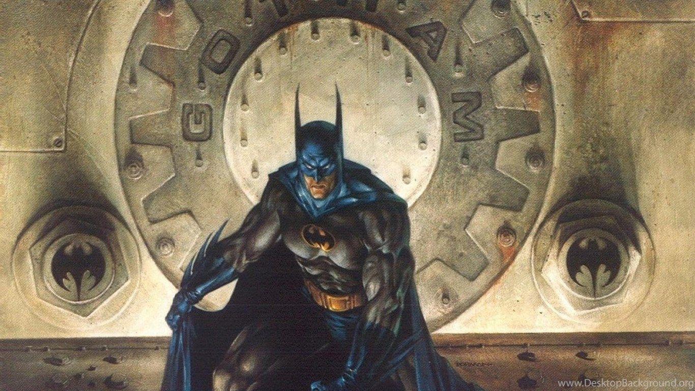 1366x768 Batman Dc Comics Gotham HD Wallpaper .