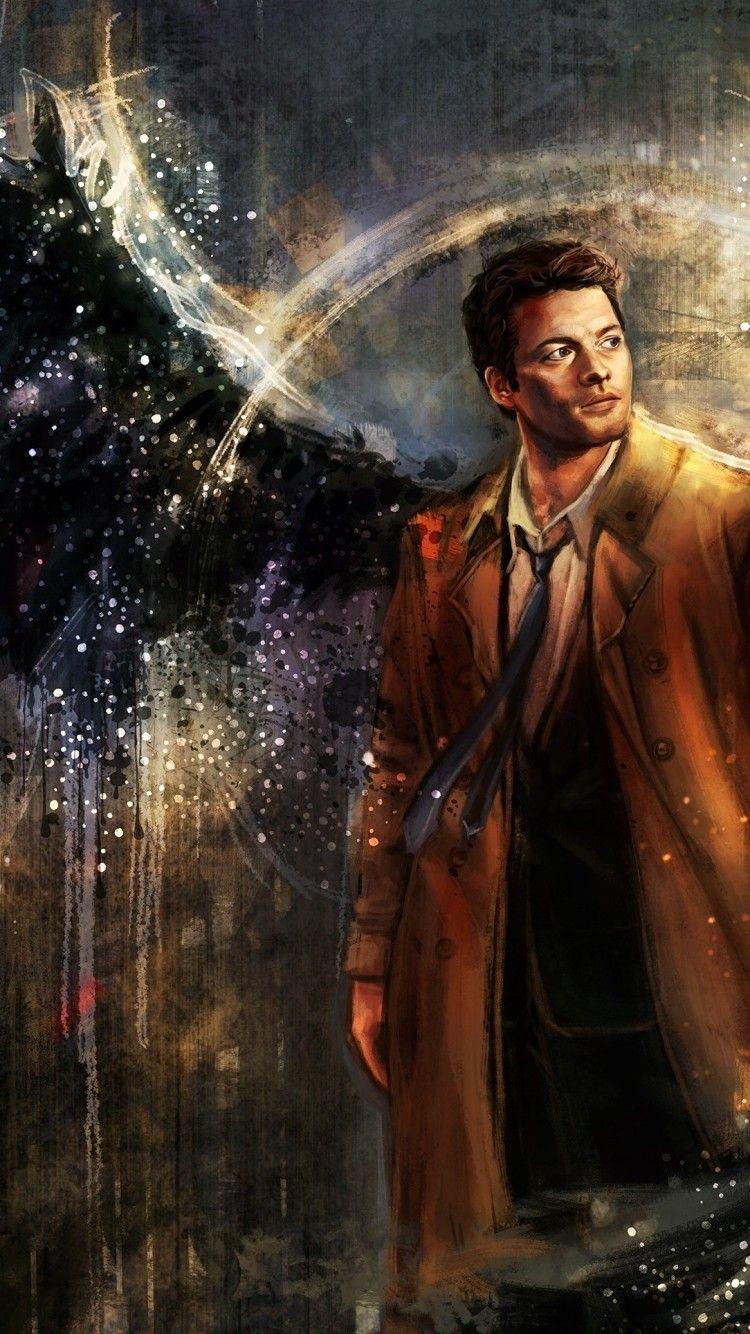 750x1334 Aesthetic Supernatural Wallpaper .