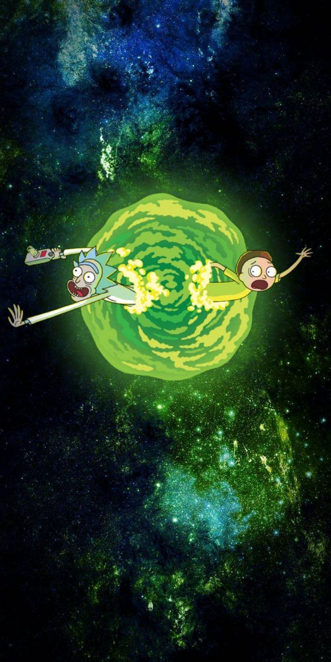 1080x2160 Rick and Morty, iPhone .
