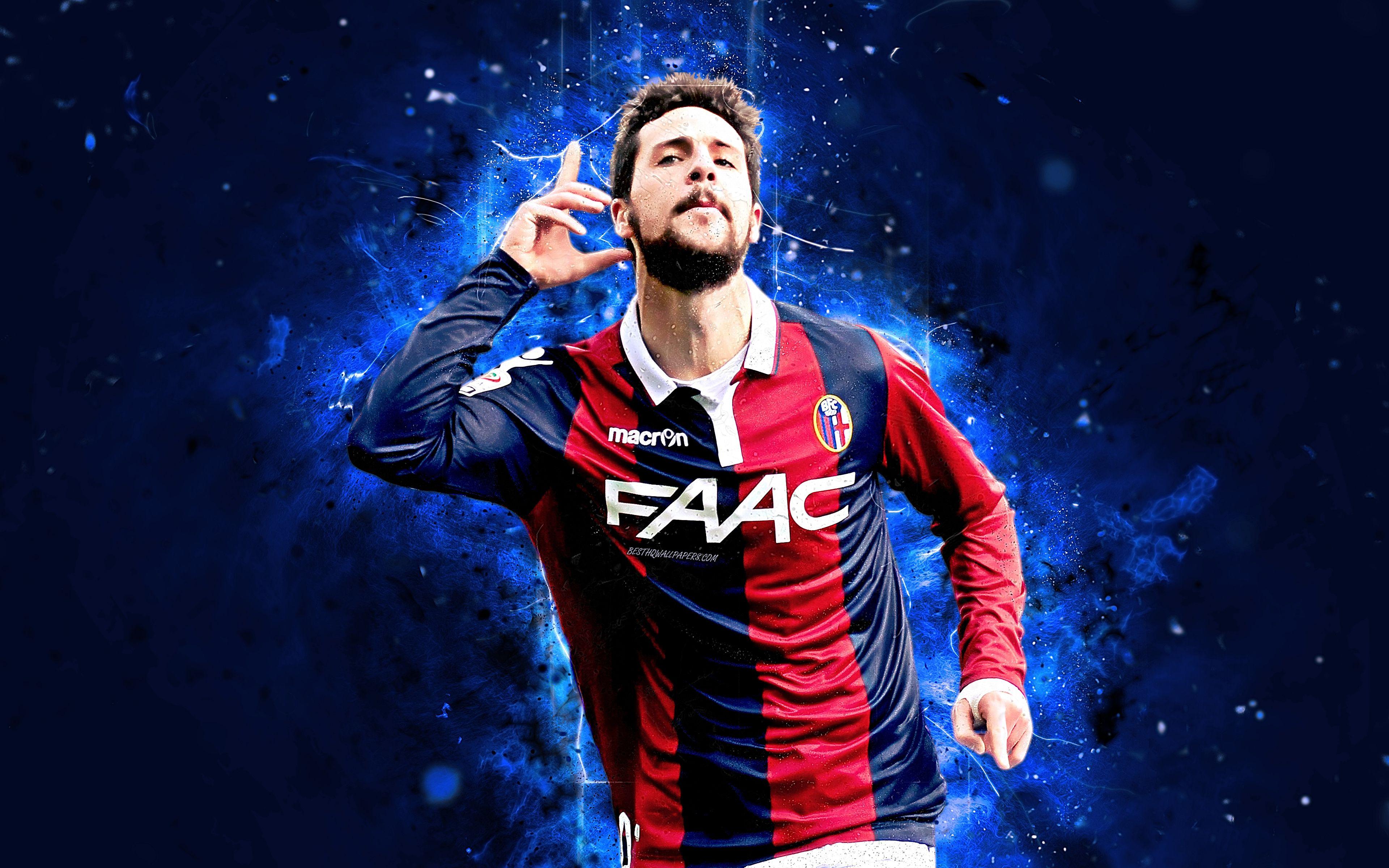 3840x2400 wallpaper Mattia Destro, 4k, abstract .