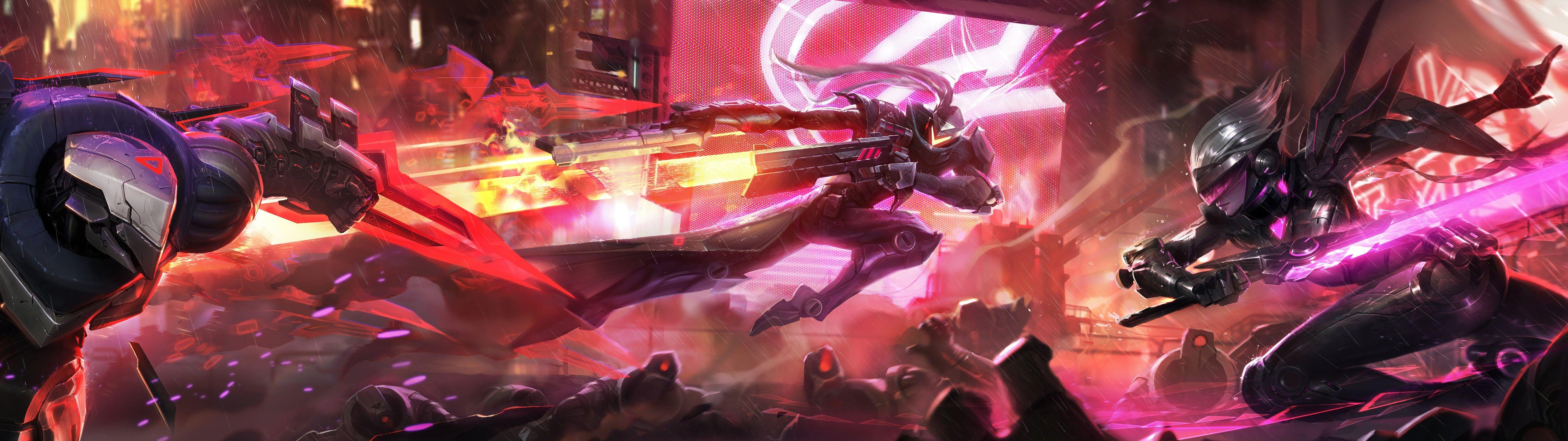 5227x1470 Project Zed, Lucian & Fiora HD .