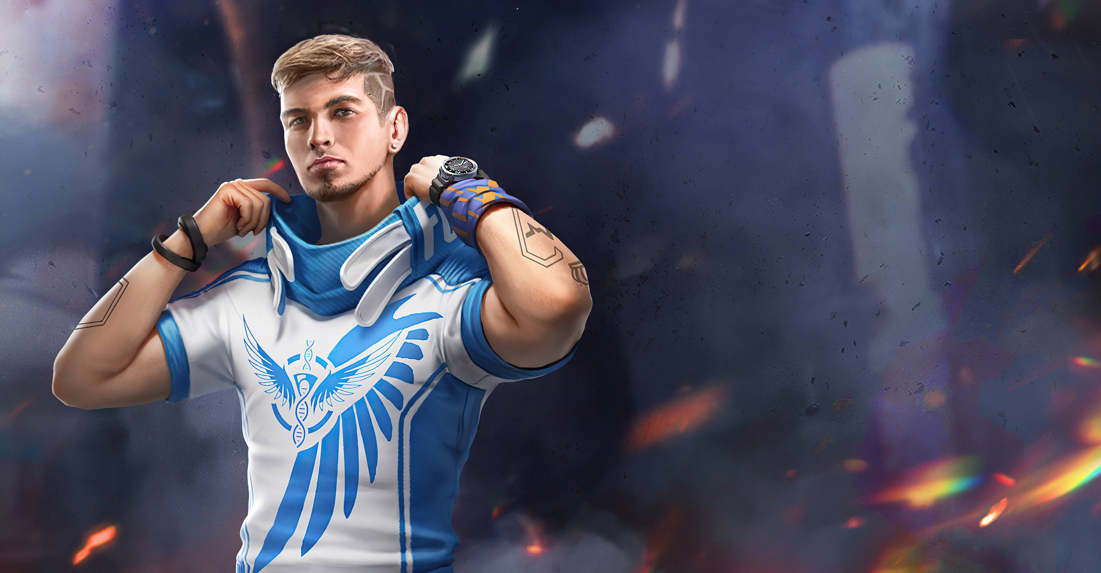 3840x2000 Luqueta Garena Free Fire Wallpaper, HD Games 4K Wallpaper