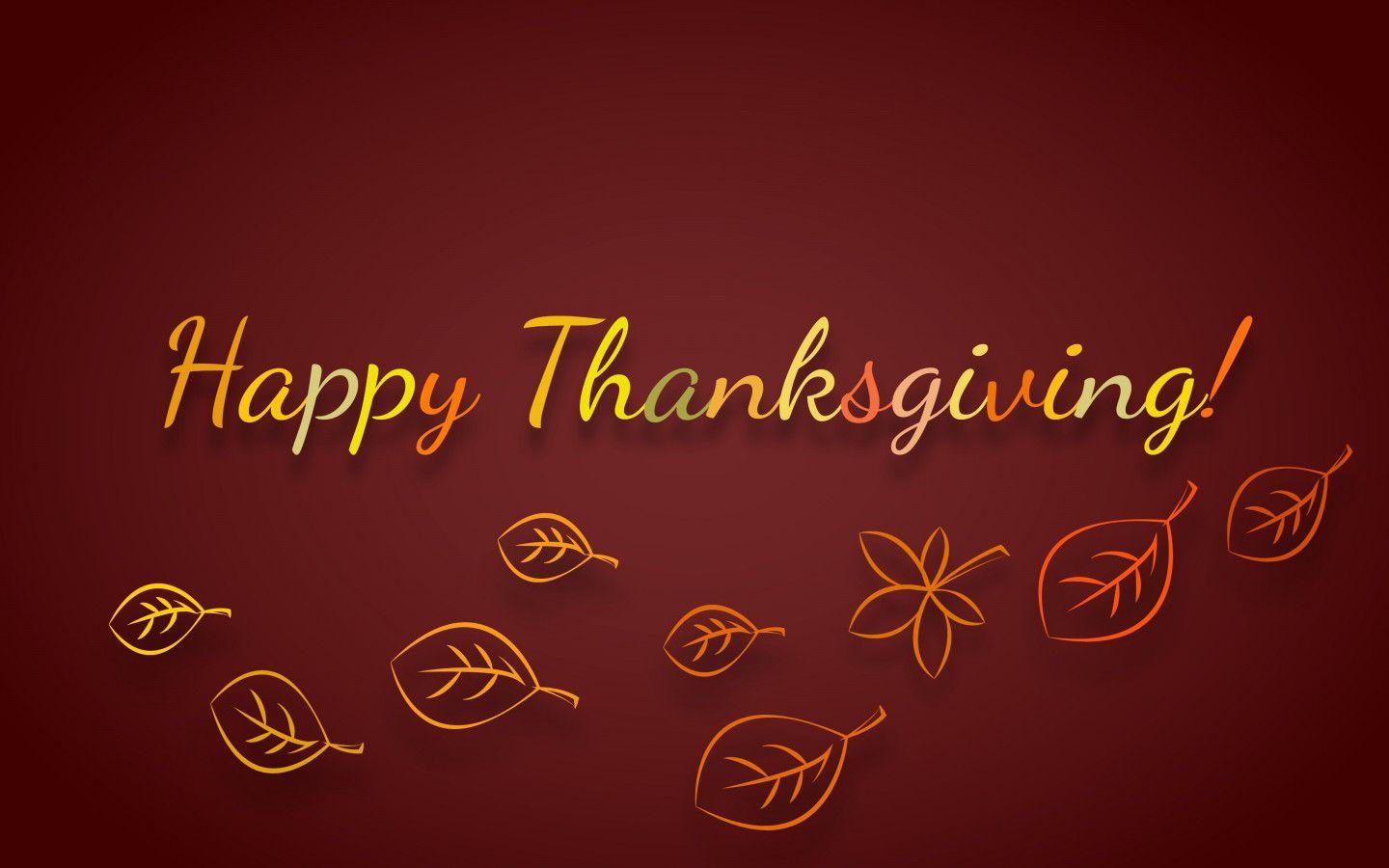 1440x900 Happy Thanksgiving