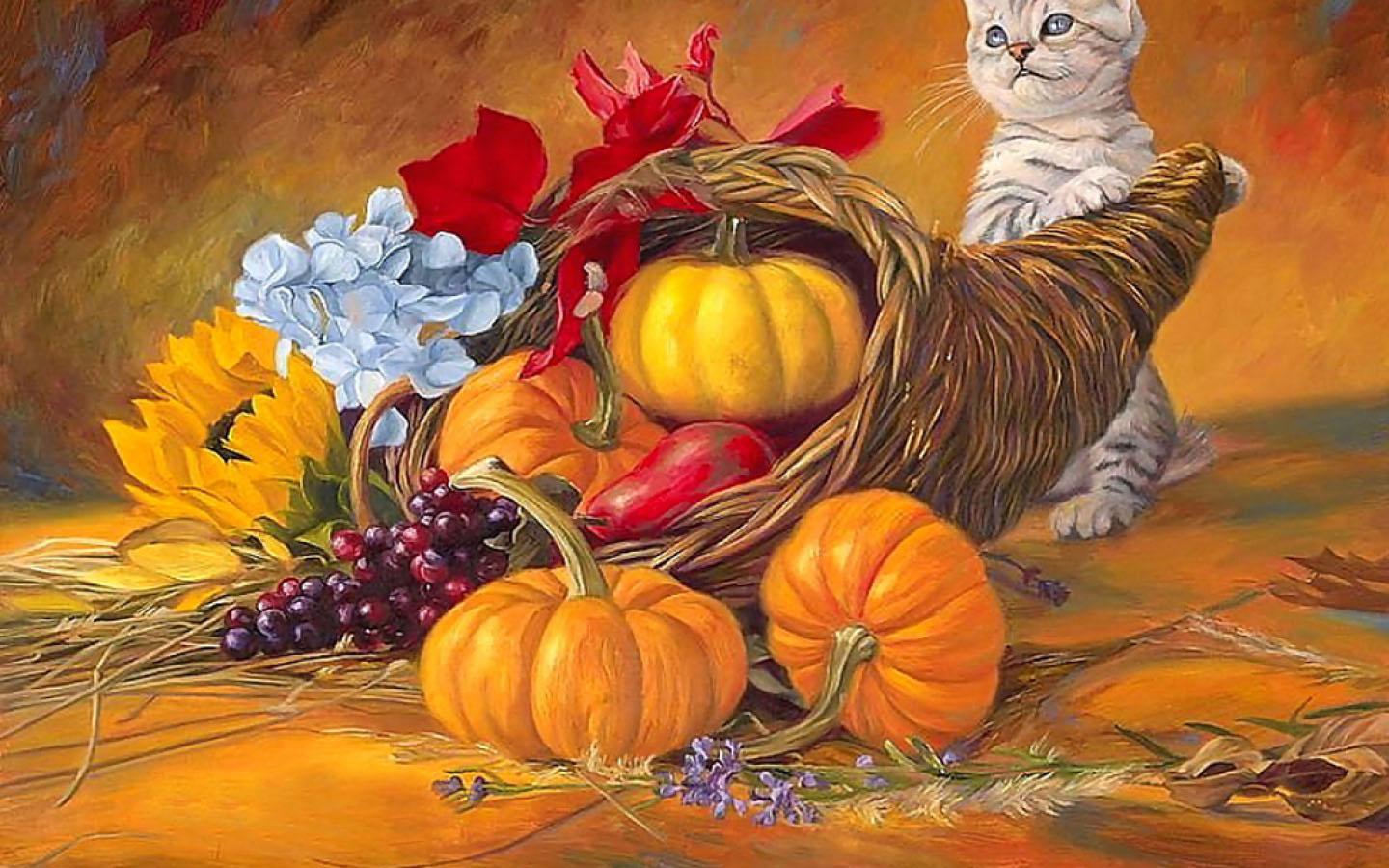 1440x900 Happy Thanksgiving Wallpaper .
