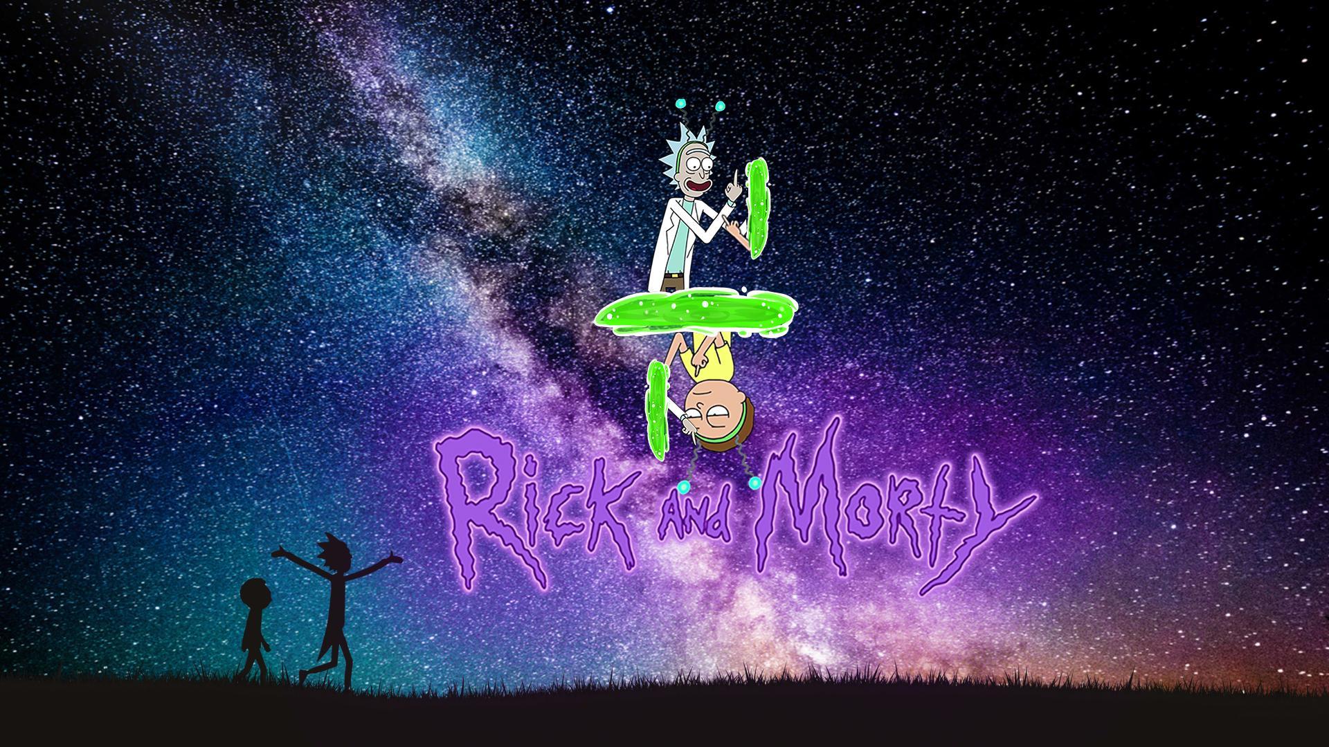 1920x1080 Rick And Morty Vertical Wallpaper .