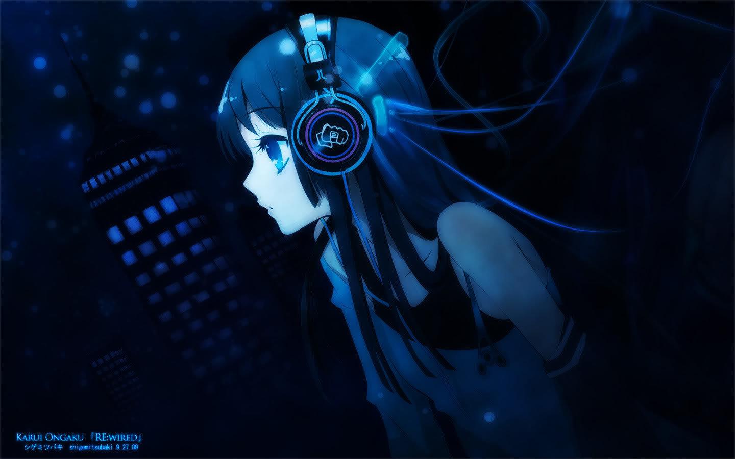1440x900 Headphones Anime wallpaper 1440x900 .