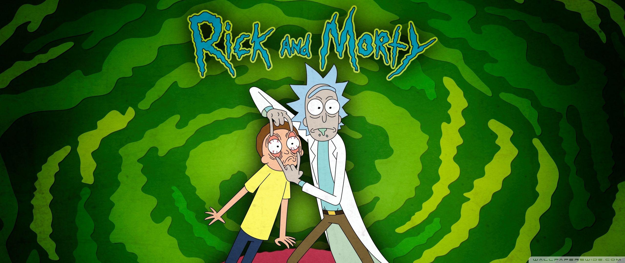 2560x1080 Rick and Morty Ultra HD Desktop .
