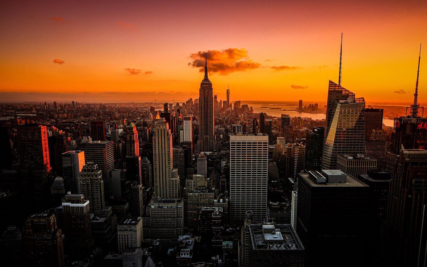 1440x900 Download wallpaper 1440x900 city .