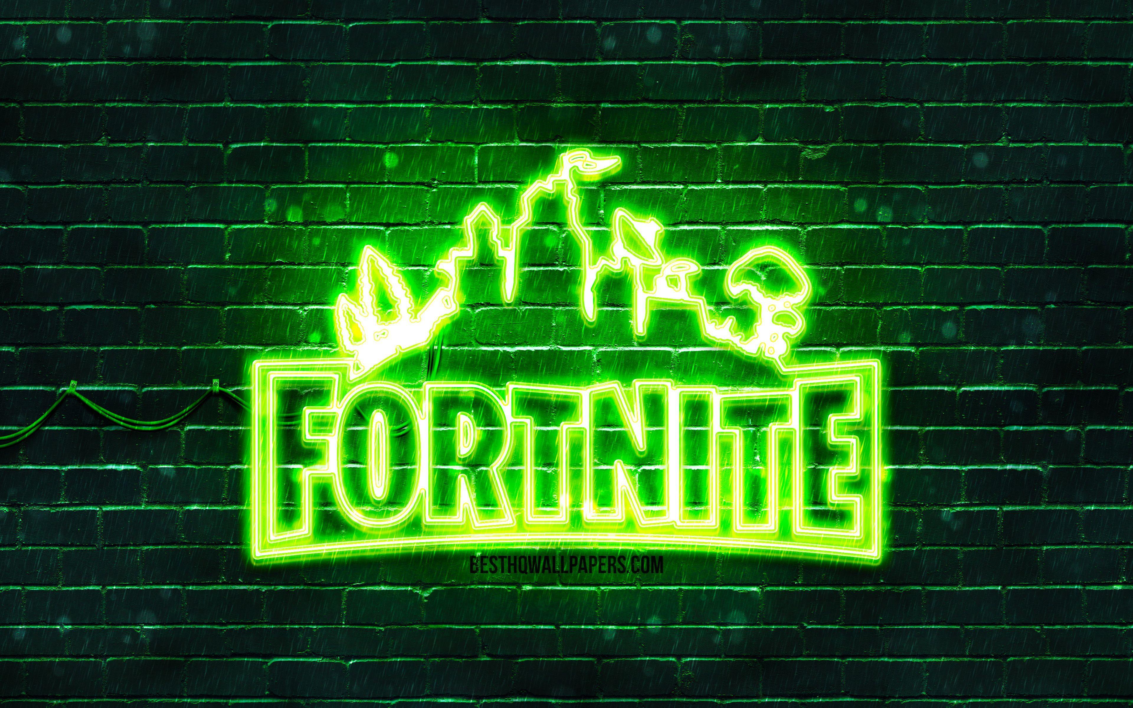 3840x2400 Neon 4k Fortnite Wallpaper