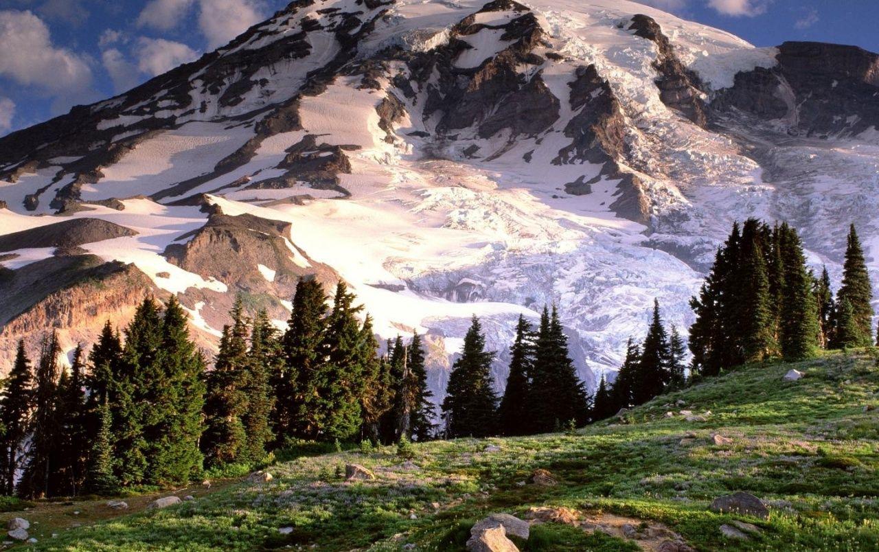 1280x804 Mount Rainier National Park wallpaper .
