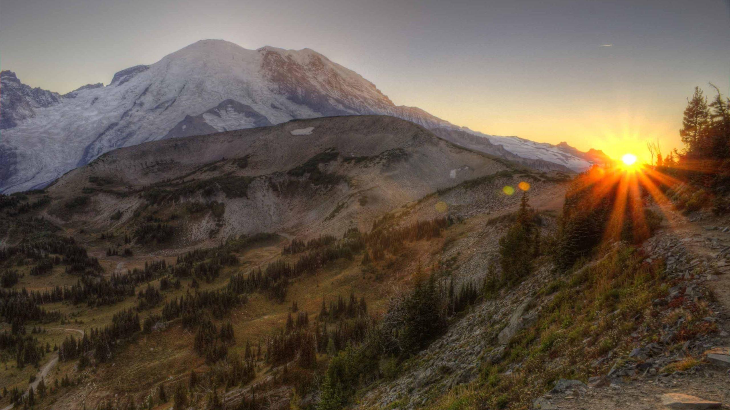2560x1440 Mount Rainier National Park Mac .