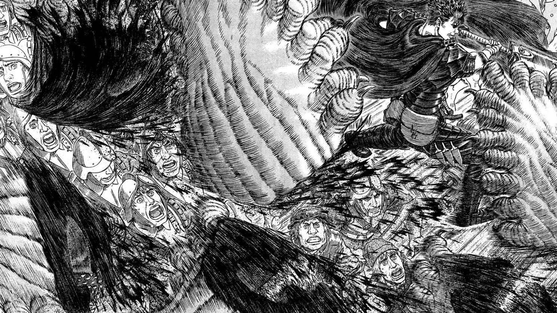 1920x1080 Monsters berserk manga swords wallpaper .