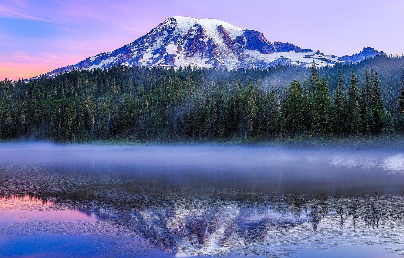 1332x850 Mount Rainier Background, Desktop .