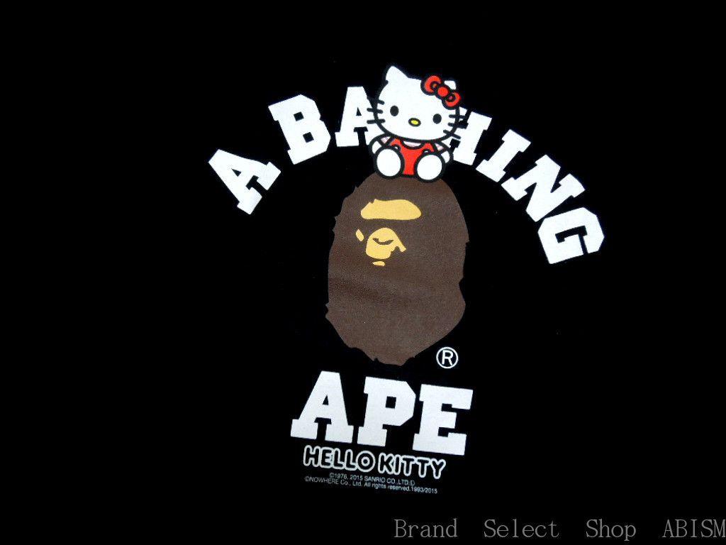 1024x768 Hello Kitty Bape Wallpapergindam.