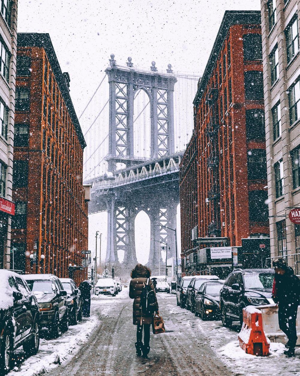 Brooklyn Bridge Winter Wallpapers - Top Free Brooklyn Bridge Winter ...