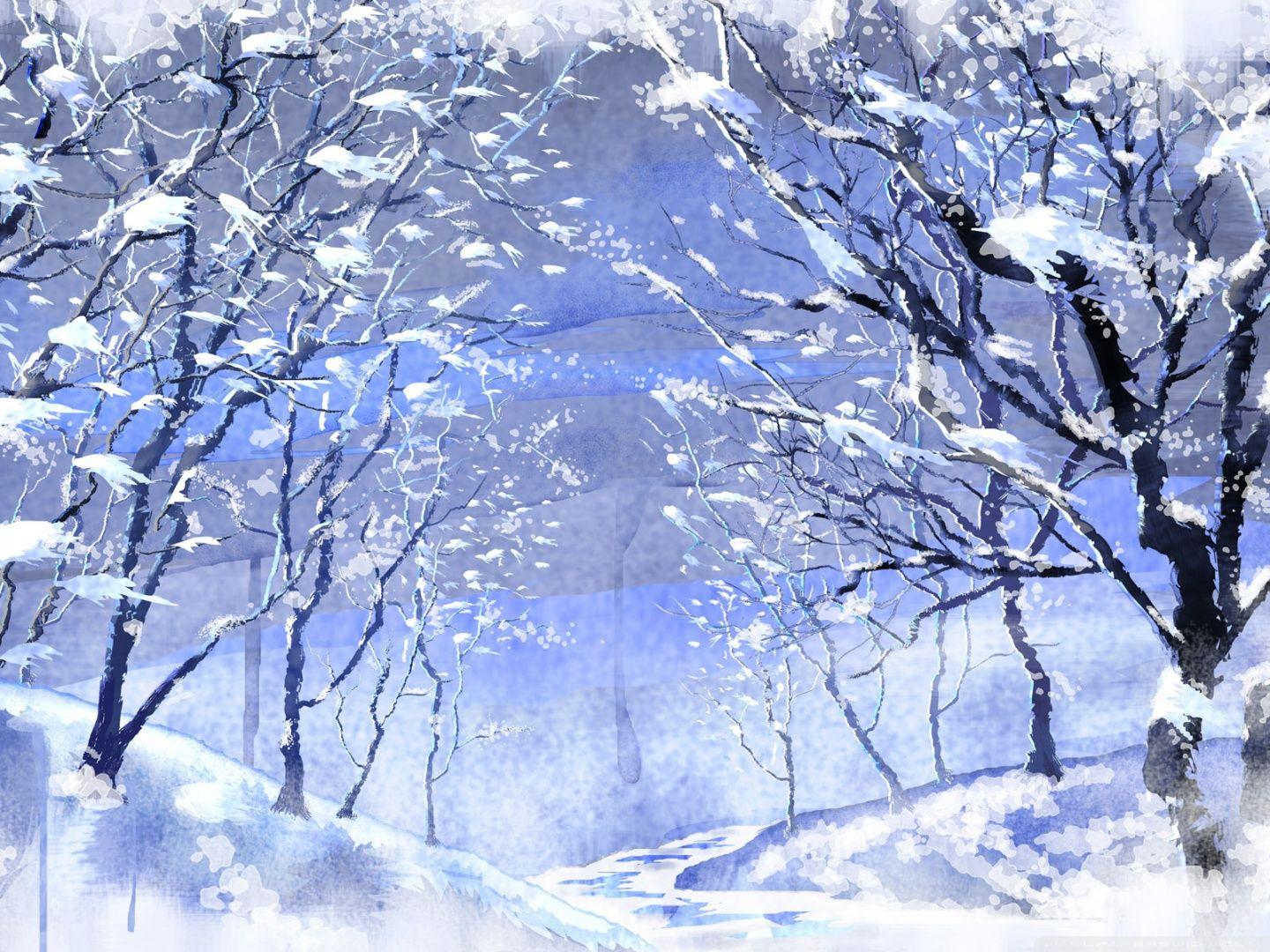 Winter Painting Wallpapers - Top Free Winter Painting Backgrounds