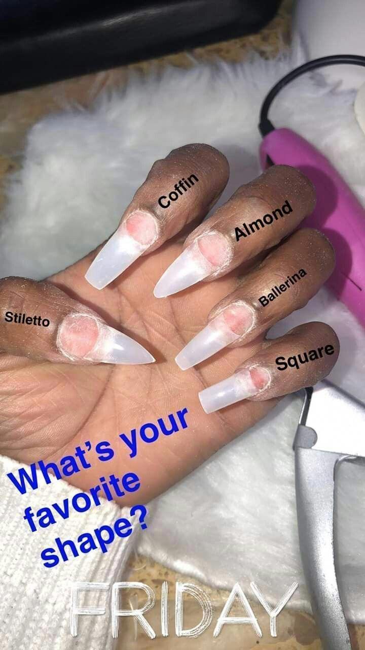 720x1280 Coffin Style Nails ideas to .com