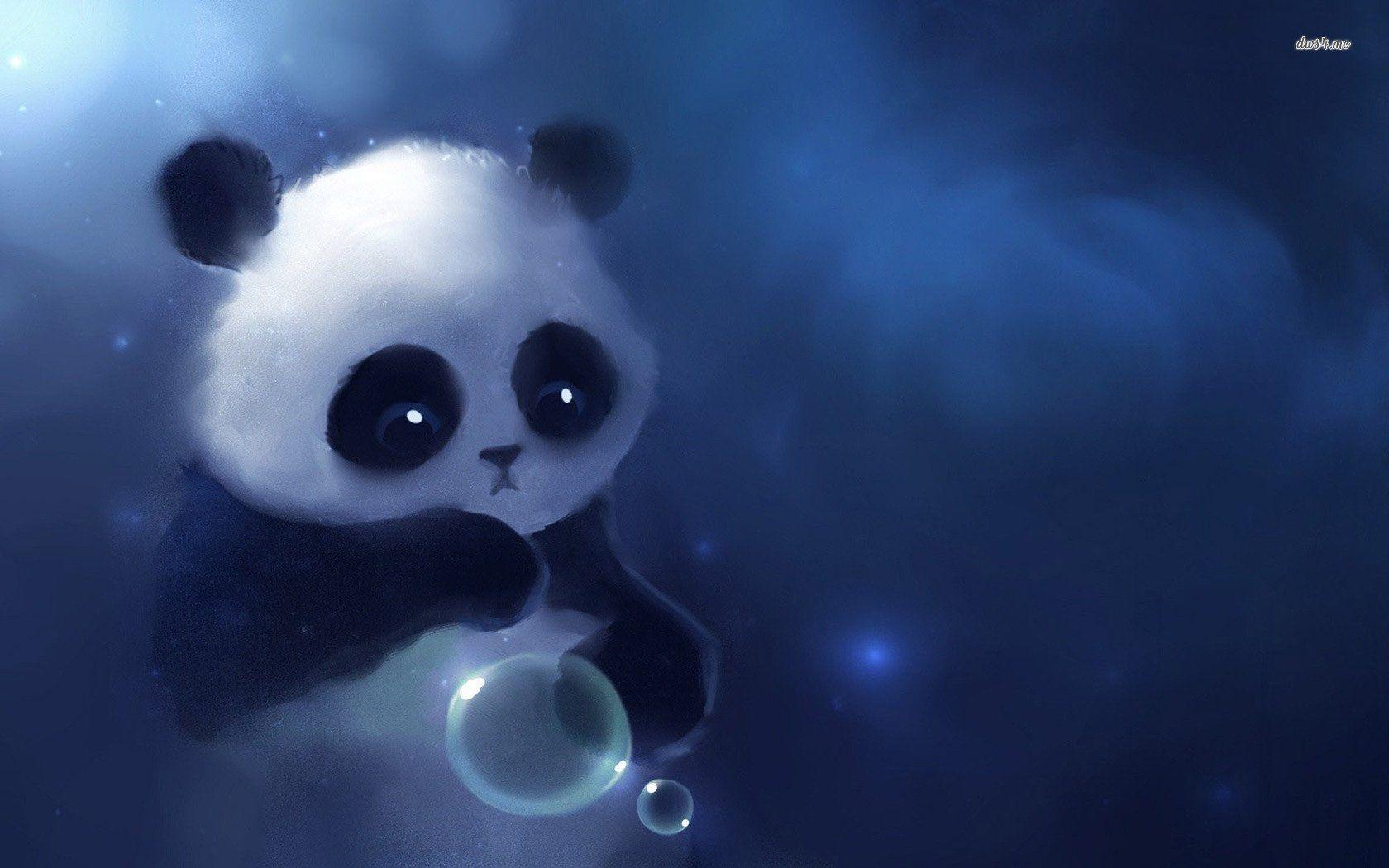 1680x1050 Cute Baby Panda Wallpaper on .