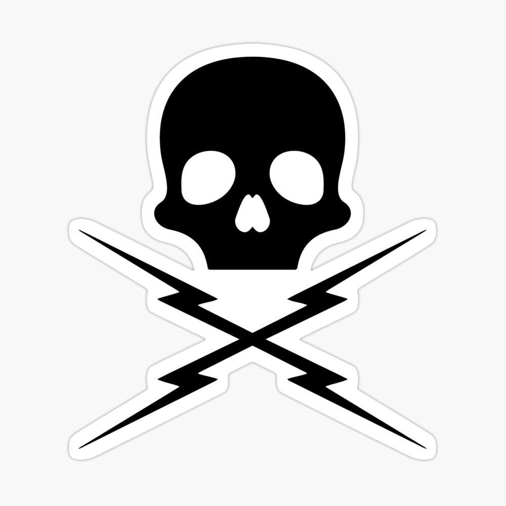 1000x1000 Death Proof Skull Photographic Print .