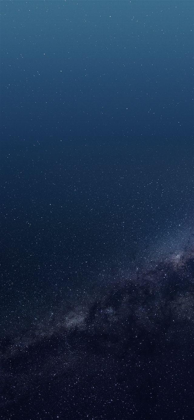 640x1385 Space blue star dark pattern iPhone X .