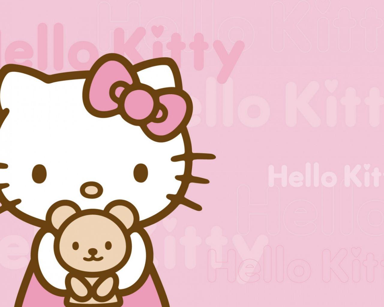 1280x1024 Cute Hello Kitty Wallpaper .