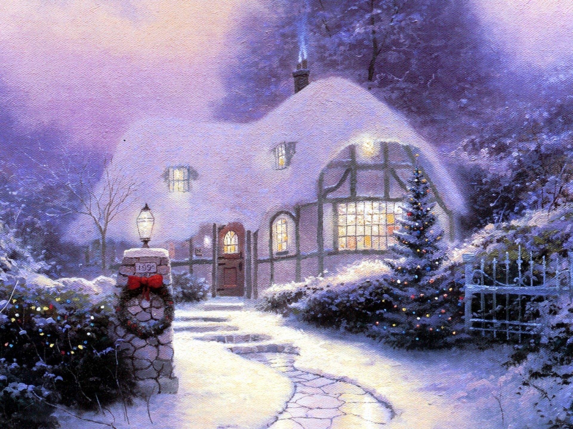 Winter Painting Wallpapers - Top Free Winter Painting Backgrounds