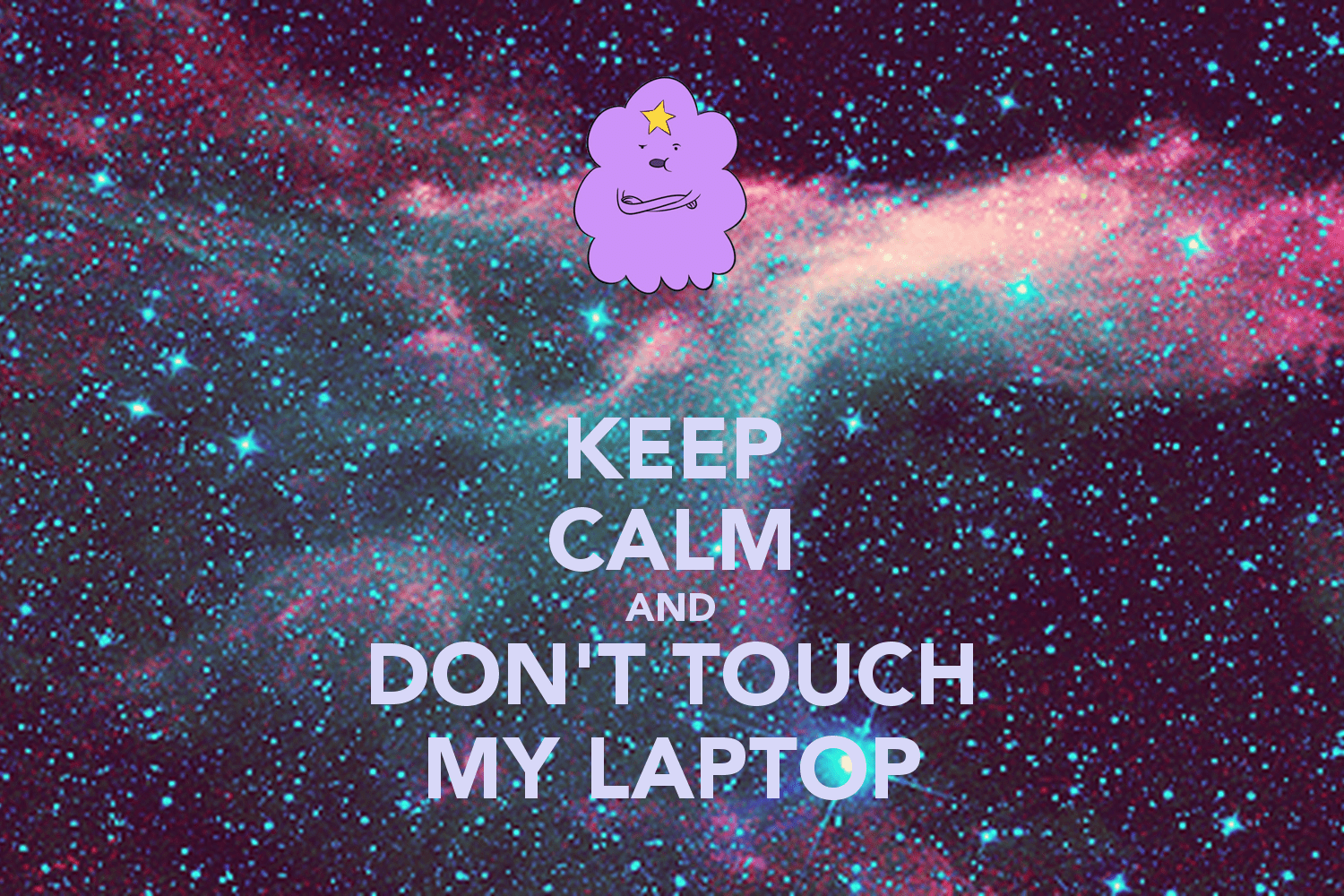 1500x1000 Don't Touch My Laptop Wallpaper on .wallpaper.dog