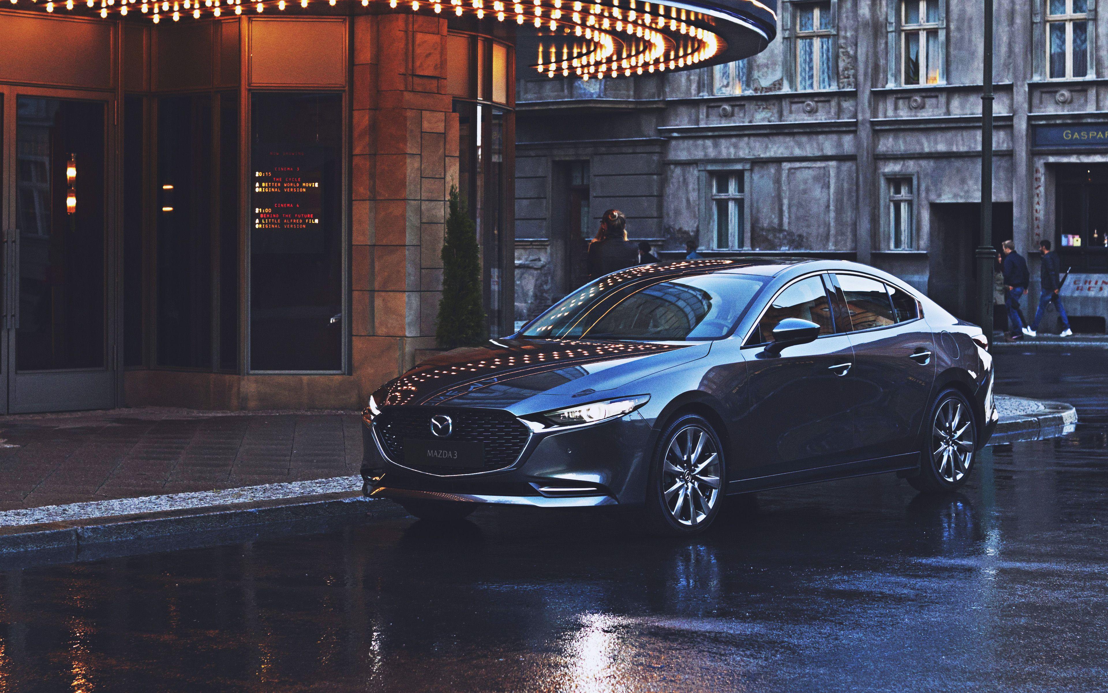 3840x2400 Download wallpaper Mazda3 Sedan, 4k .