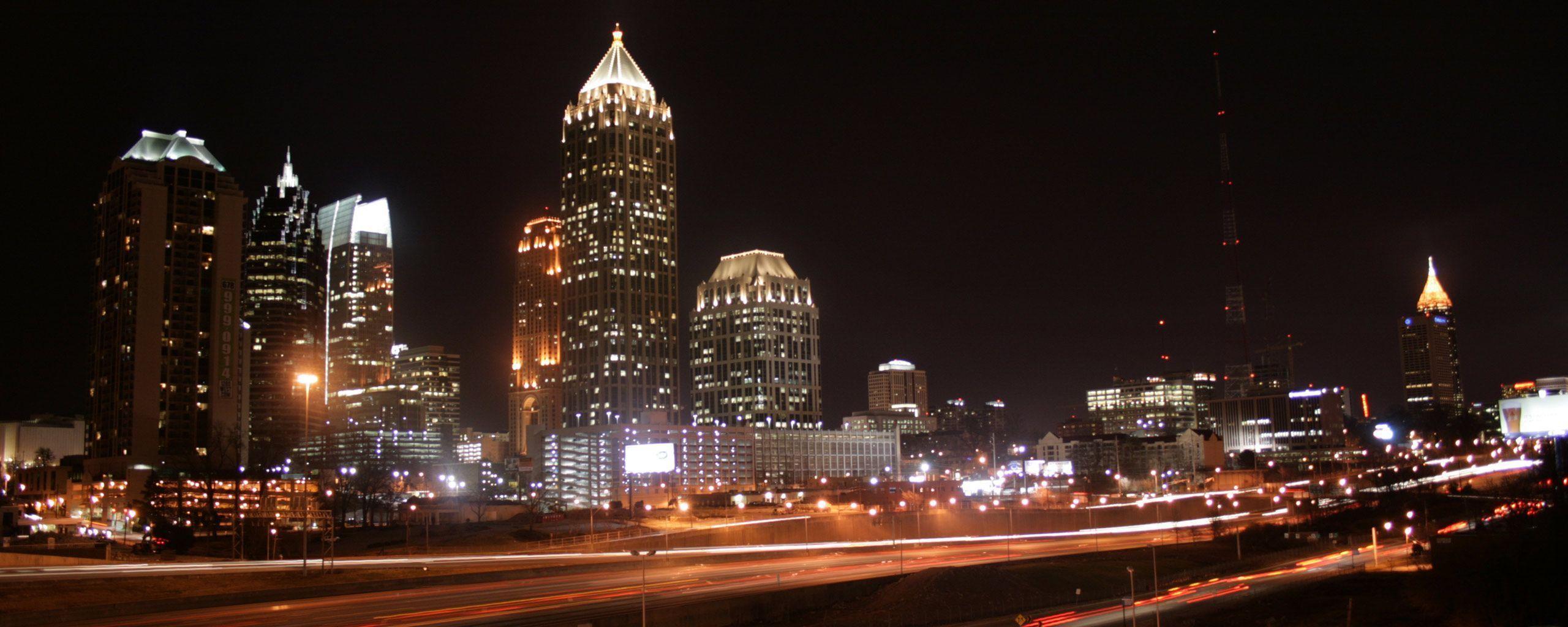 2560x1024 Atlanta Skyline