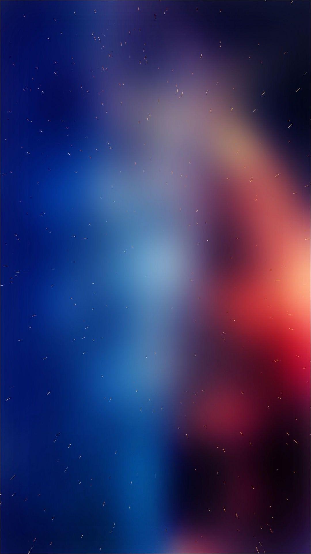 Hình nền 1080x1920 Orange To Blue Blur S. t