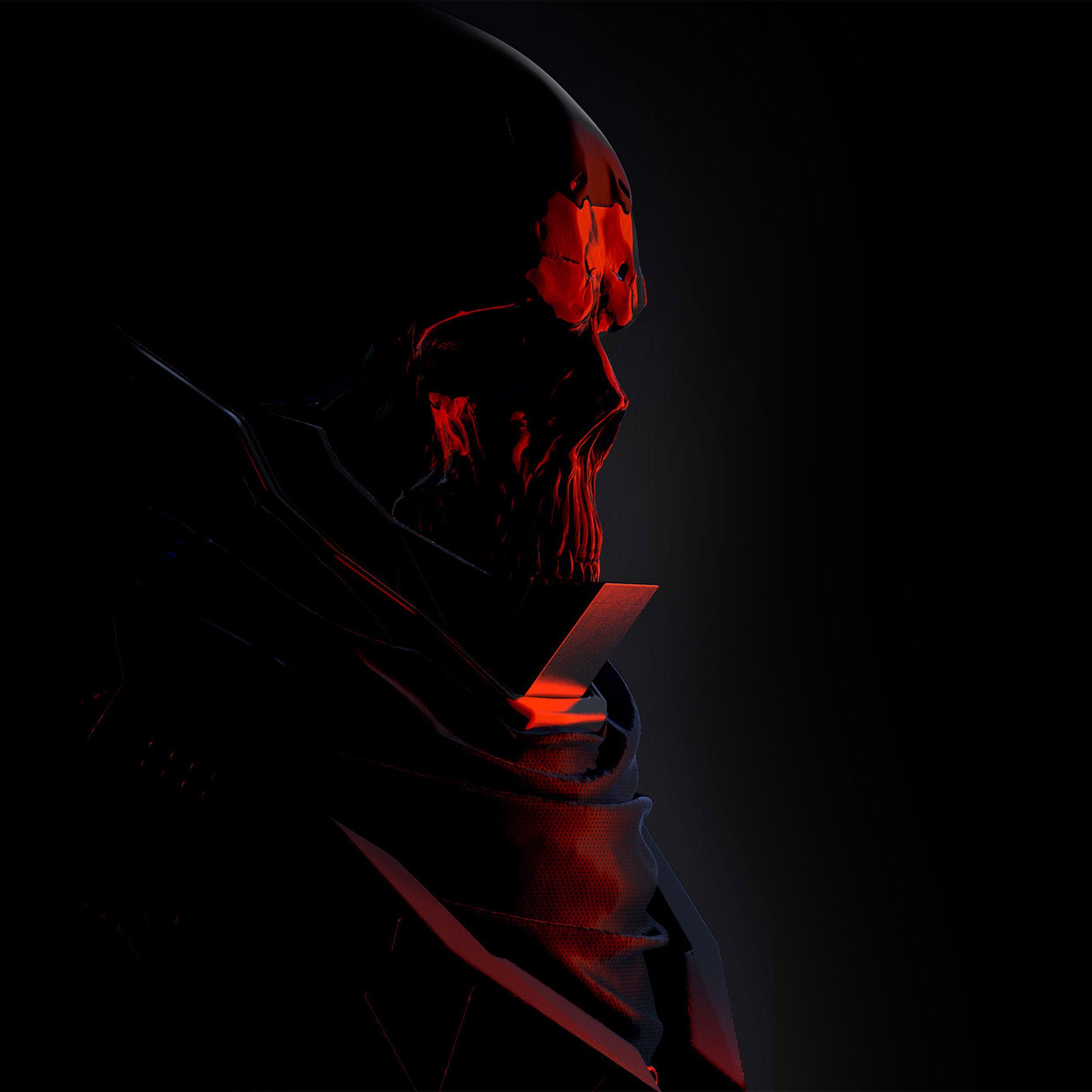 2732x2732 Mario Stabile Weird Red Dark .