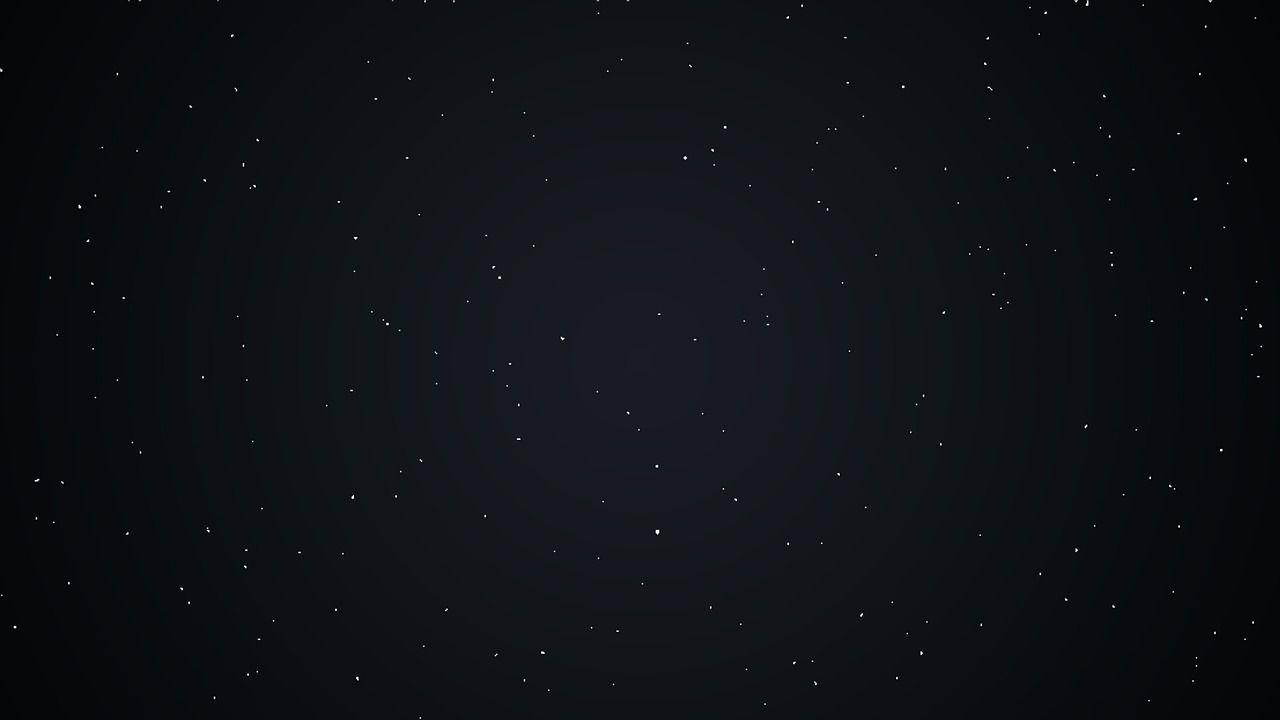 1280x720 Galaxy Background Black