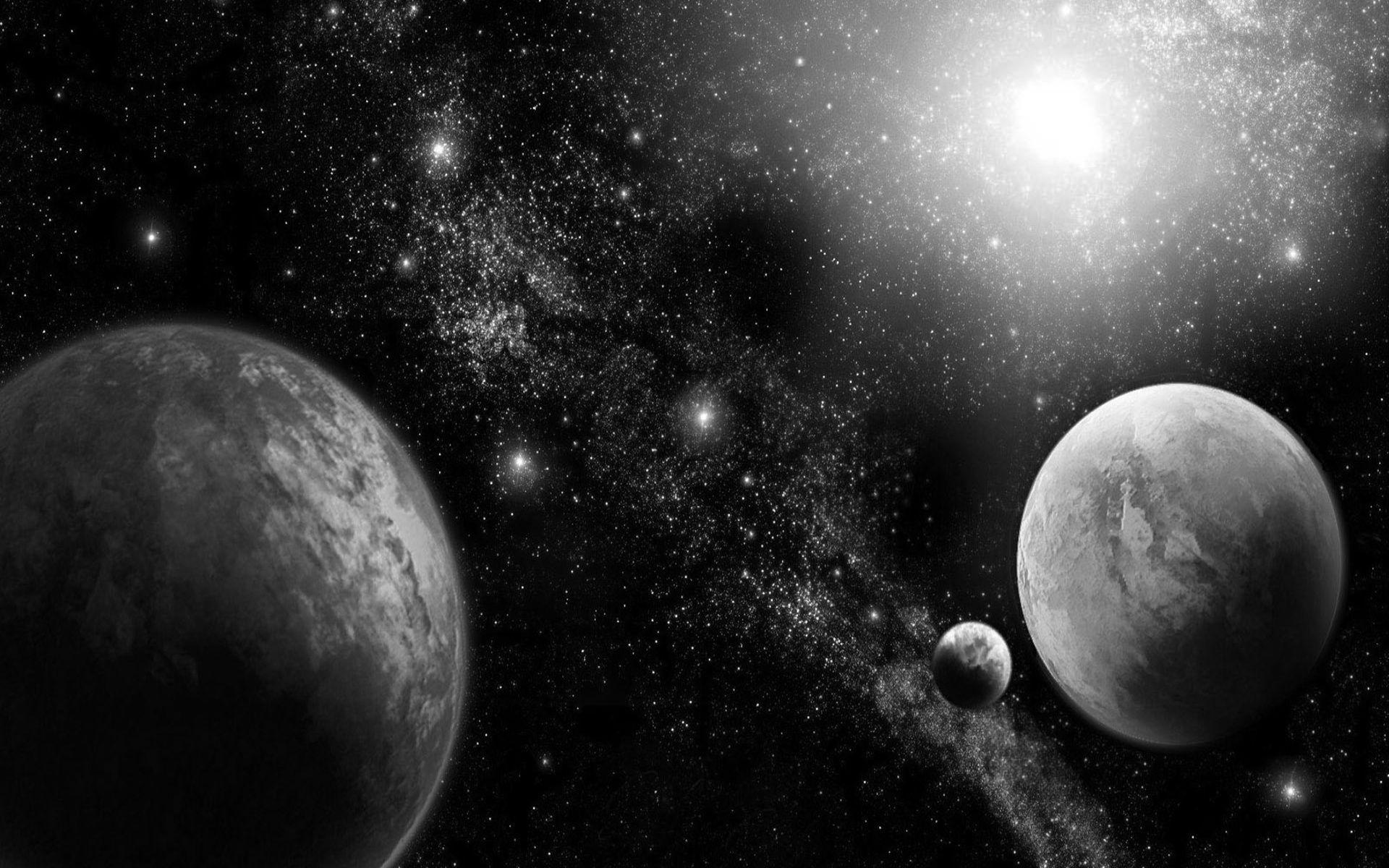 Black and White Galaxy Wallpapers - Top Free Black and White Galaxy ...