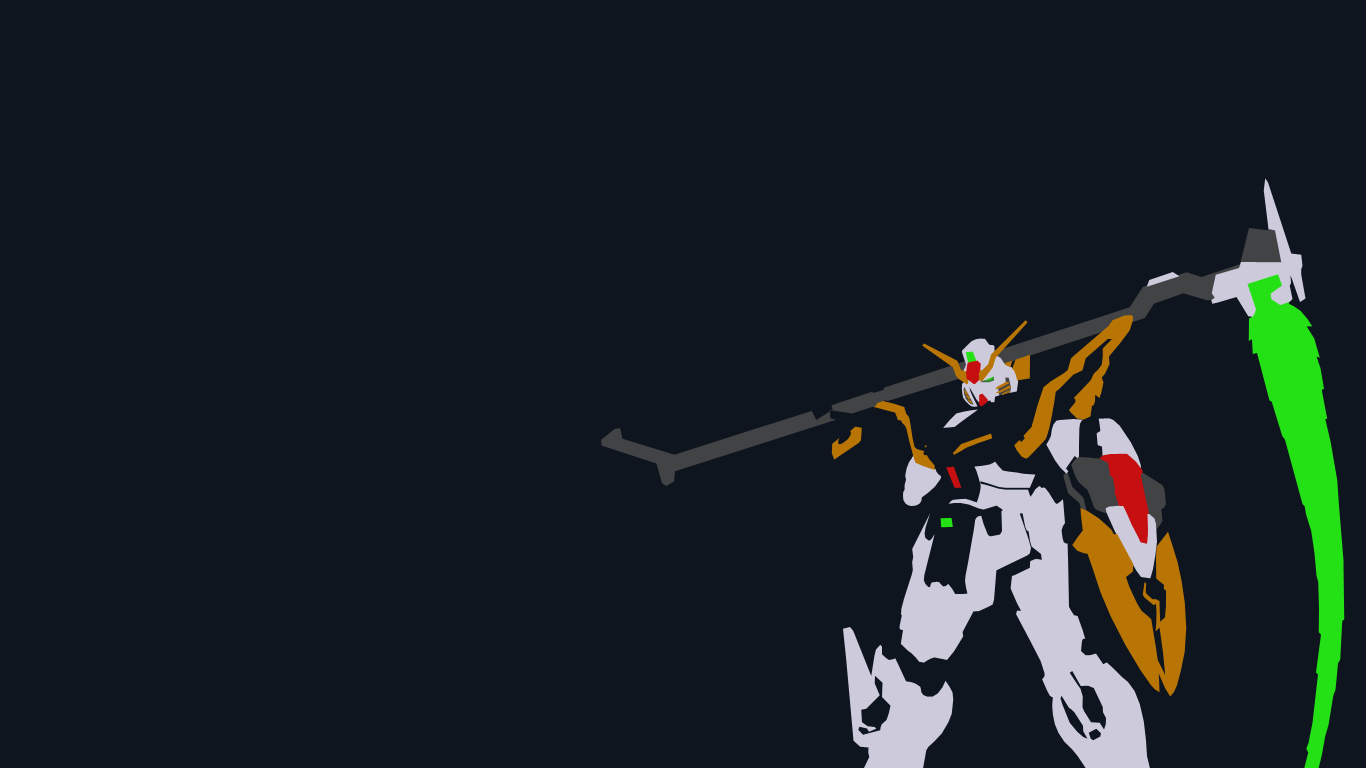 1366x768 Gundam Deathscythe Wallpaper 1080p .com