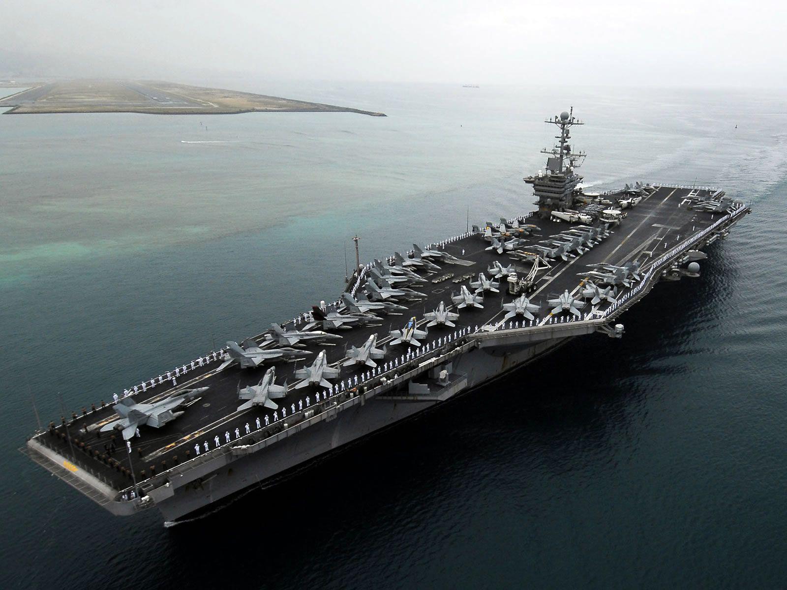 1600x1200 Aircraft Carrier Wallpaper