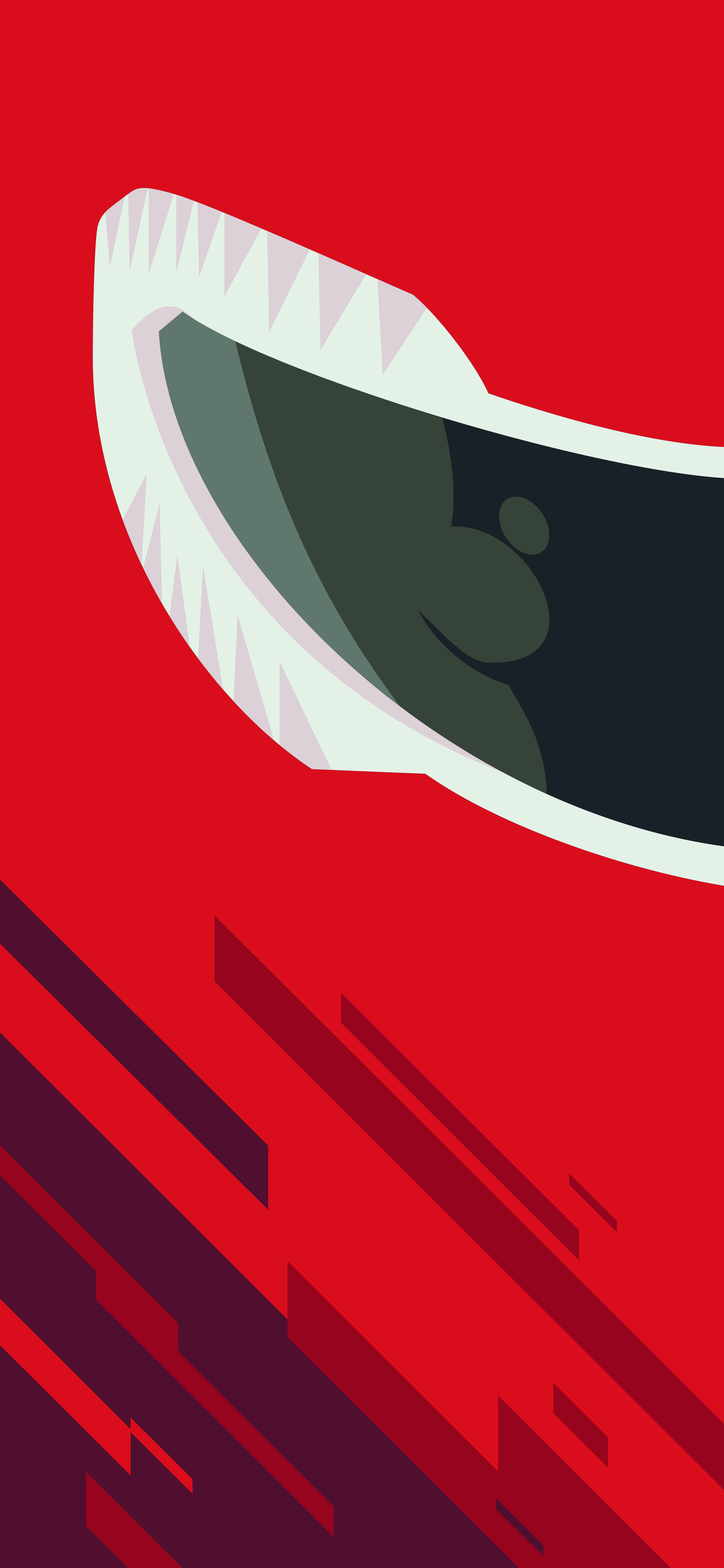 4501x9751 Red Mighty Morphin Power Rangers Post .