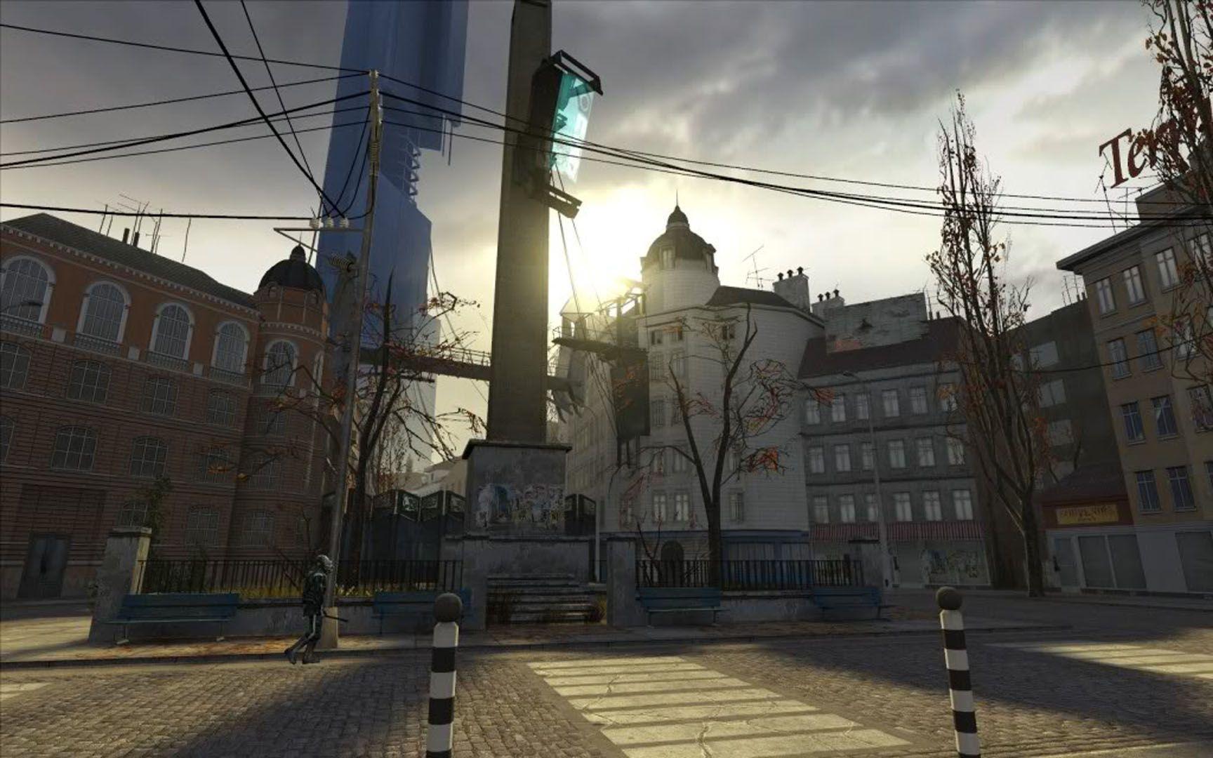 1728x1080 City 17 Ghost Town Life 2 City .