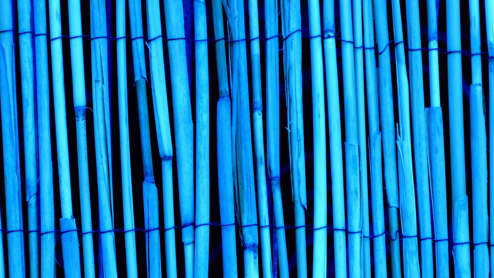1920x1080 Blue Bamboo Wood Texture Background .