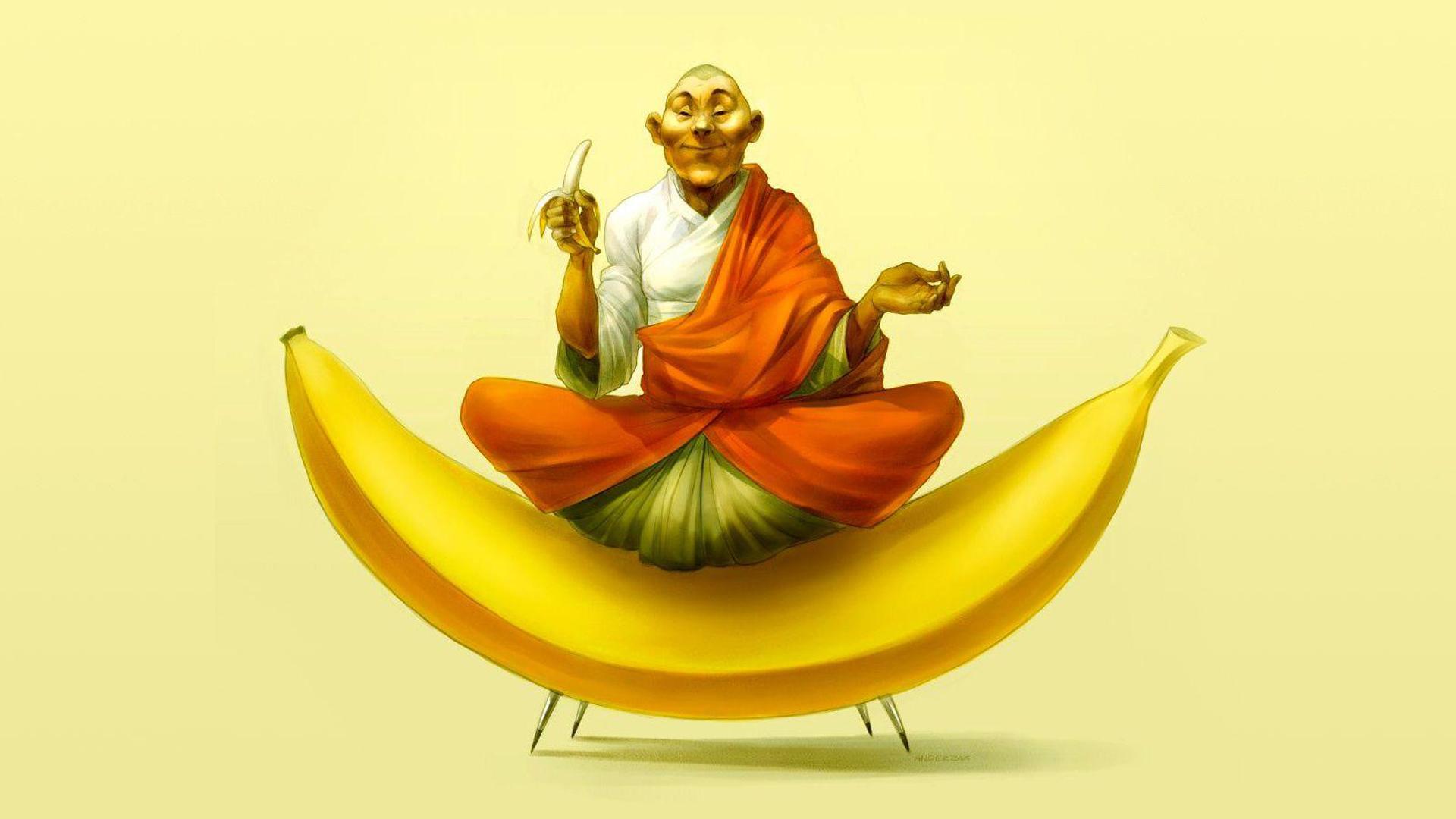 1920x1080 Banana Funny Wallpaper, HD Artist .