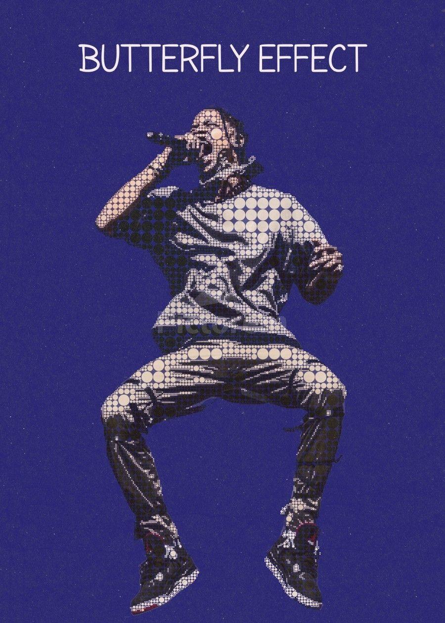 900x1260 Butterfly effect Travis Scott