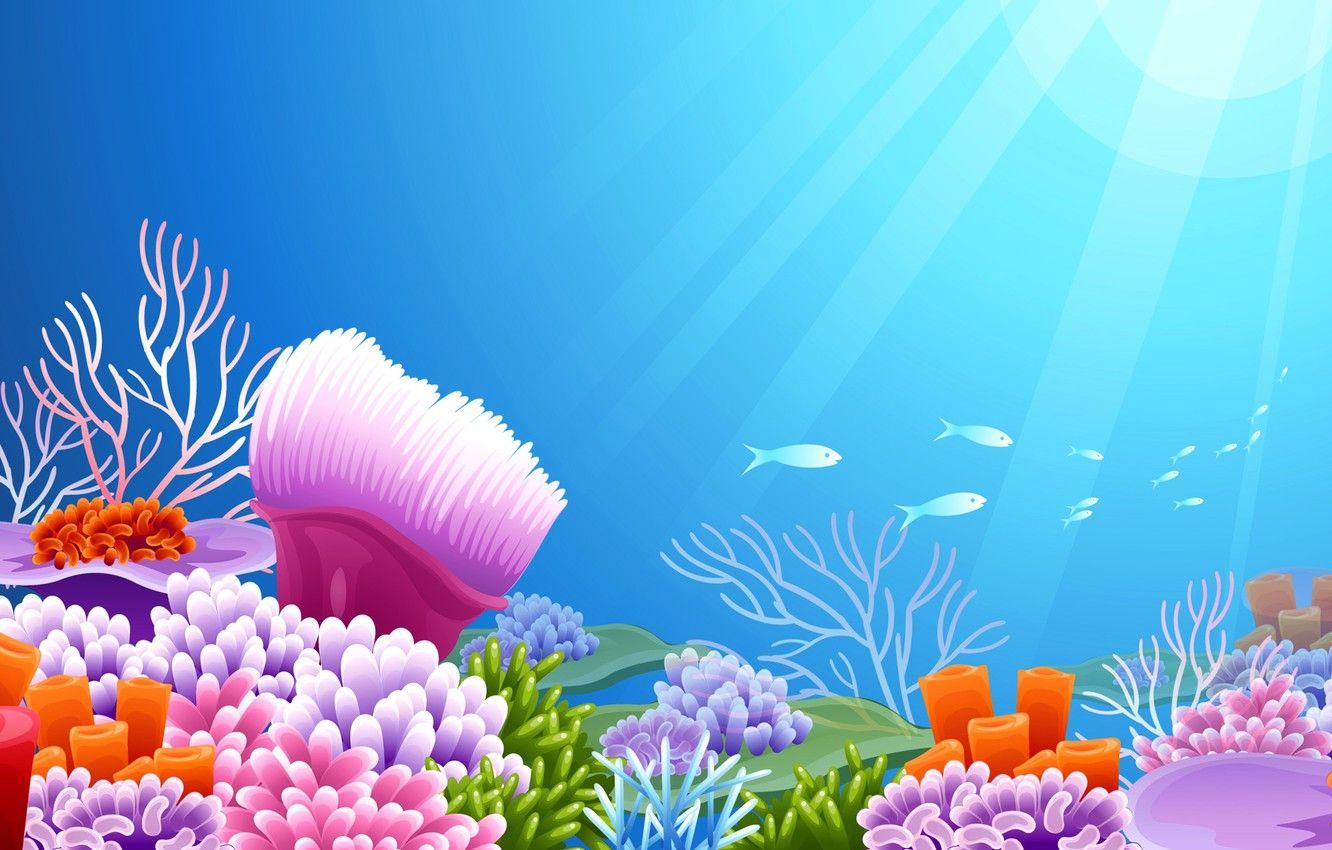 1332x850 Wallpaper sea, rays, light, the ocean .