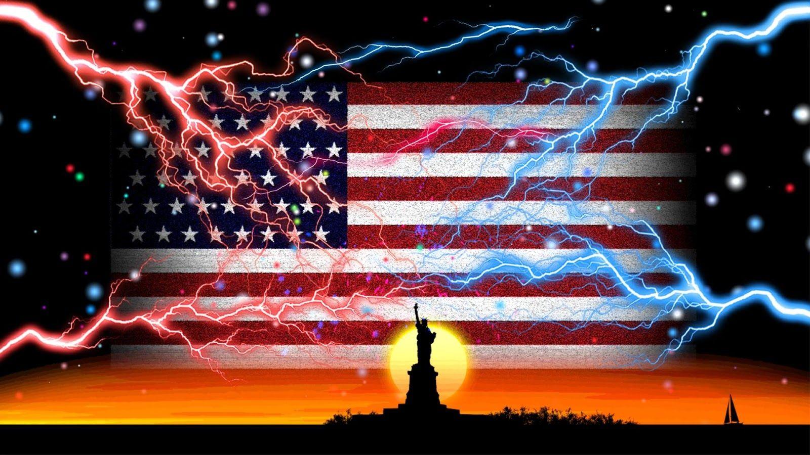 1600x900 Usa Flag Wallpaper 3D Wallpaper & Background Download