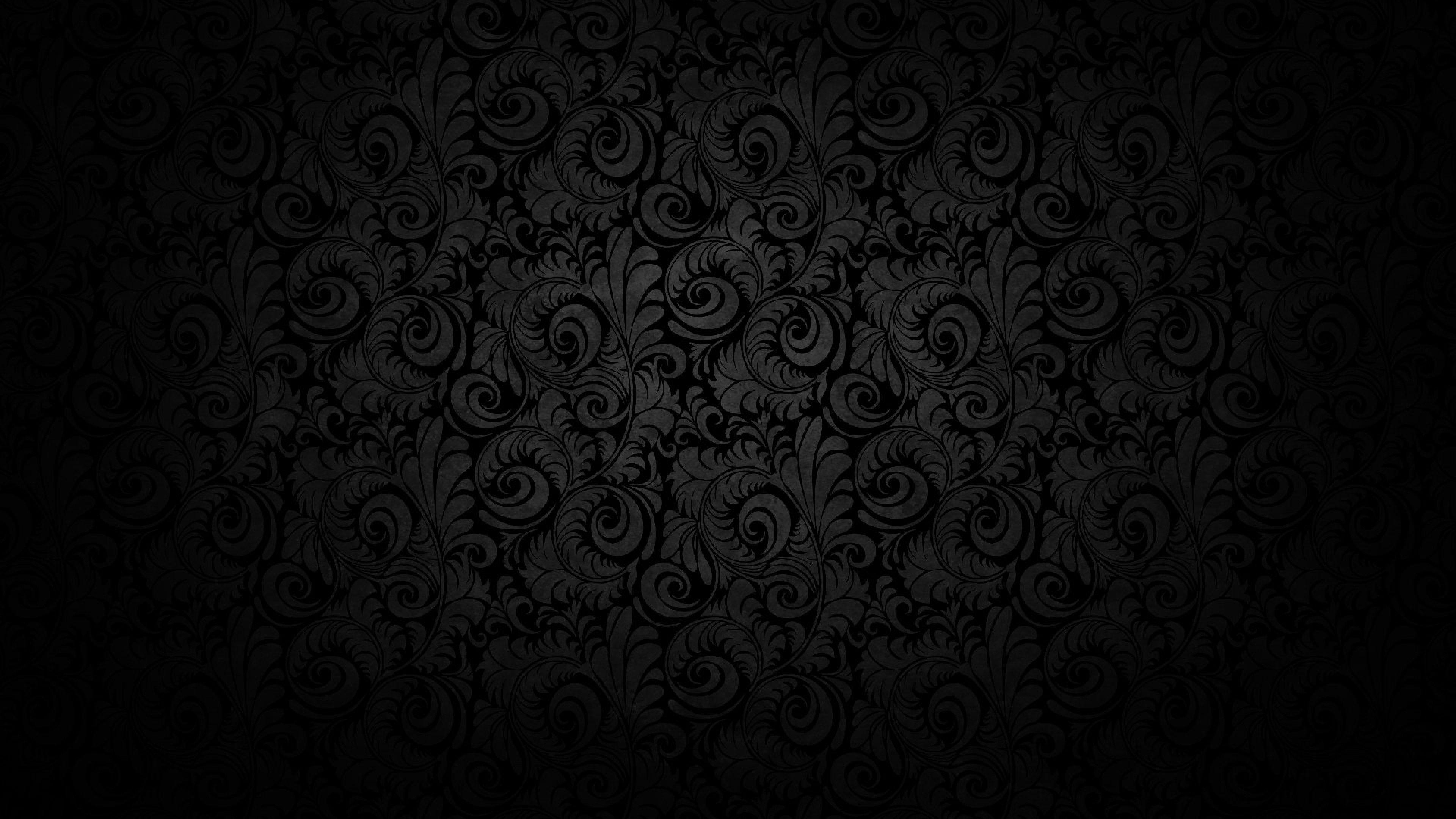 3840x2160 4K Ultra HD Black Wallpaper .phone45aa.