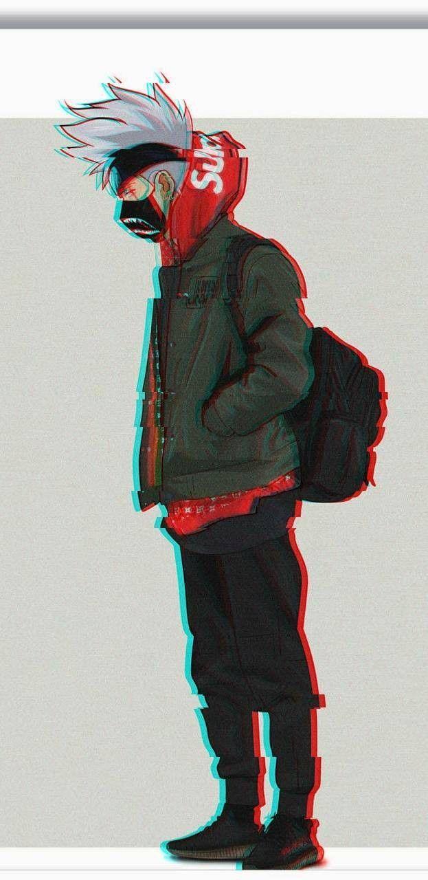 623x1280 Shikamaru Supreme Nike Wallpaper