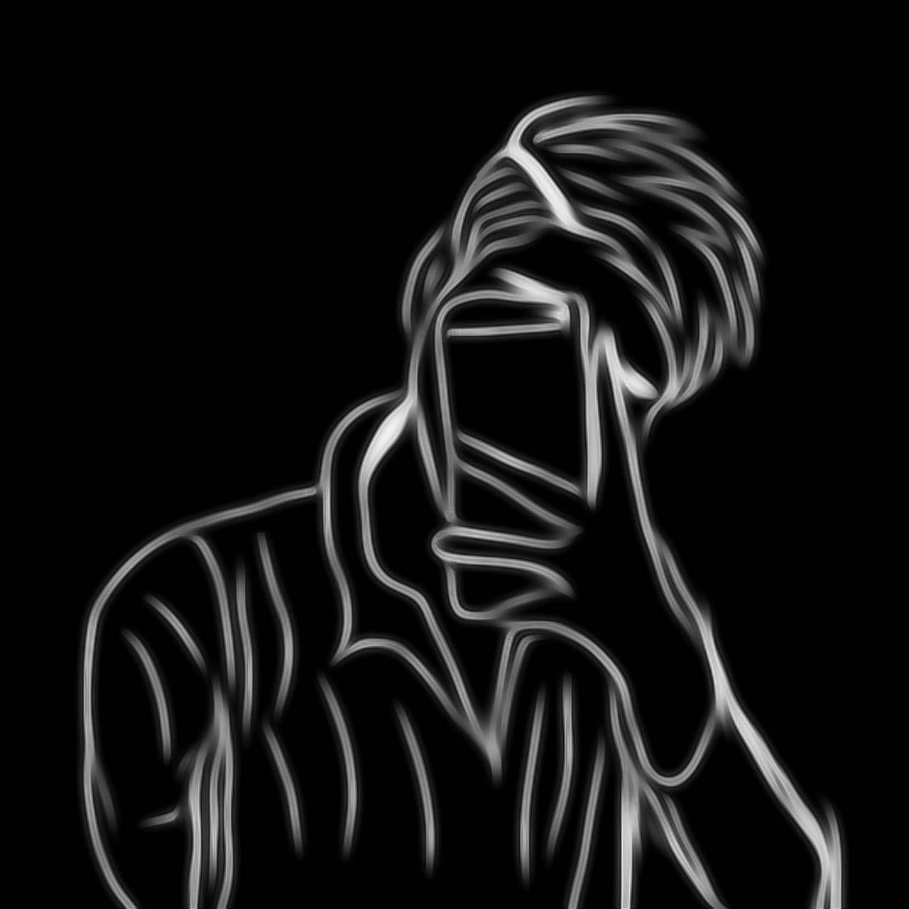1280x1280 Neon wallpaper